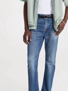 Mens Moussy distressed jeans